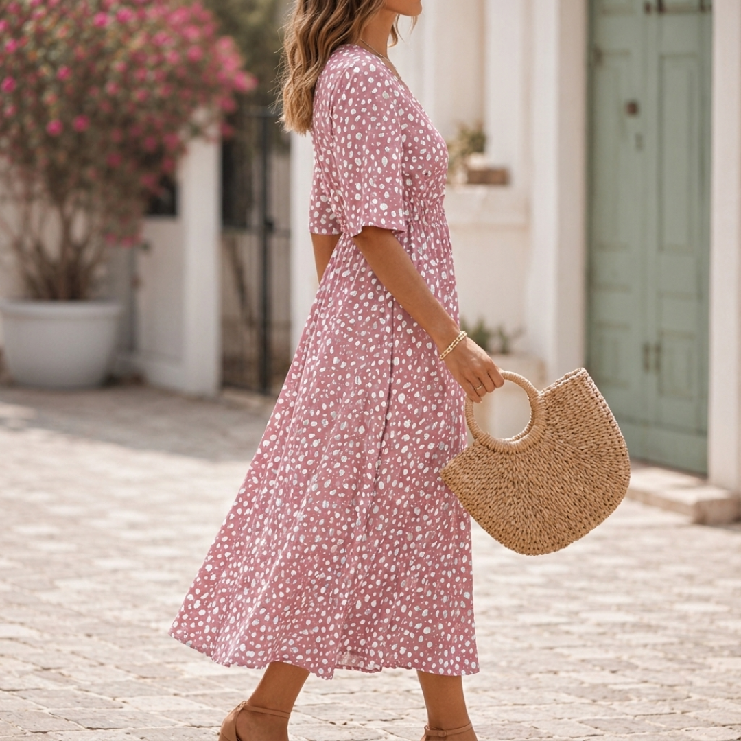 Zainab - Tummy Concealing Midi Dress